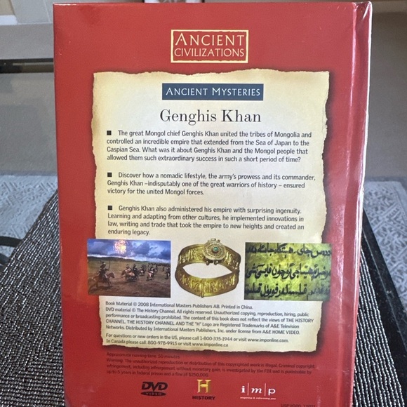 The Lost Empire of Genghis Khan DVD - Picture 2 of 2